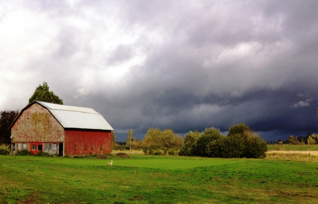 The rain is coming, photo by Beth R.